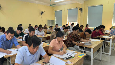 Trường THPT Yên Dũng số 1 kiểm tra BDTX năm học 2024-2025